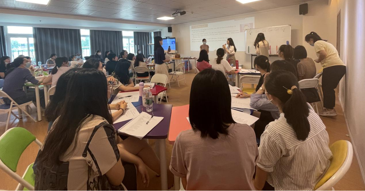 英语学科教学研究团队主持海口市小学英语青年教师教学能力提升第三期工作坊