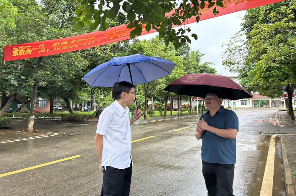 情系学子育良师，浓情慰问暖人心—我院孙自强院长一行赴临高巡查实习工作及慰问实习生