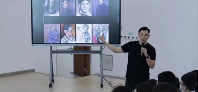 2022级学科美术研究生参加海南中学教学开放周暨“美府同课异构”活动