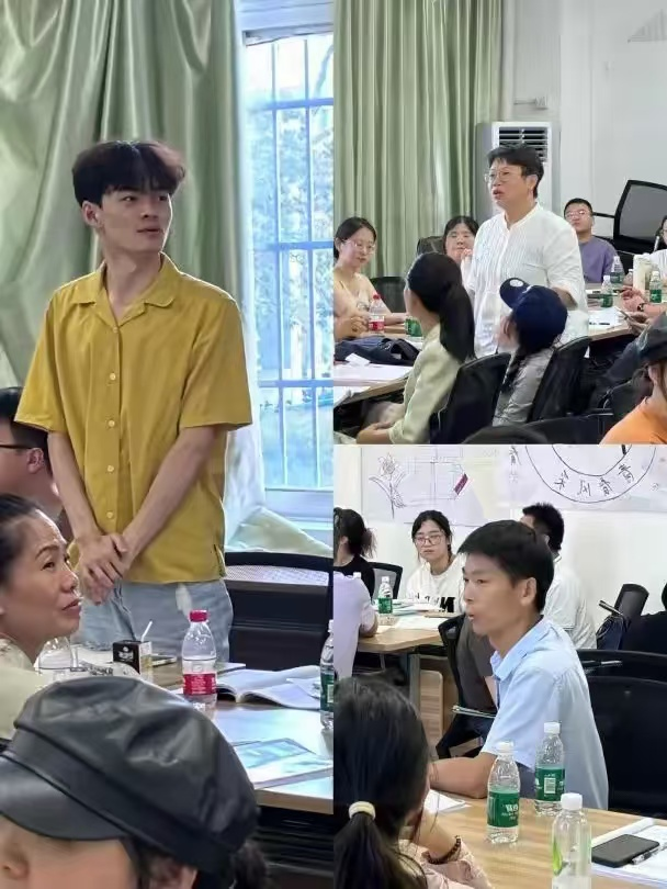 我院学科语文研究生与海南省 “双五百”师资培训项目语文老师面对面交流研讨