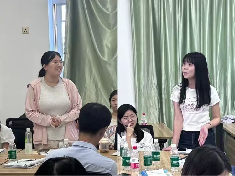 我院学科语文研究生与海南省 “双五百”师资培训项目语文老师面对面交流研讨