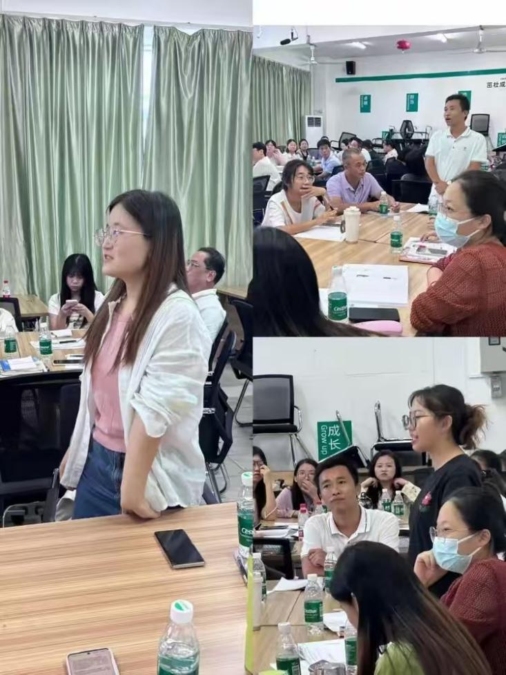 我院学科语文研究生与海南省 “双五百”师资培训项目语文老师面对面交流研讨