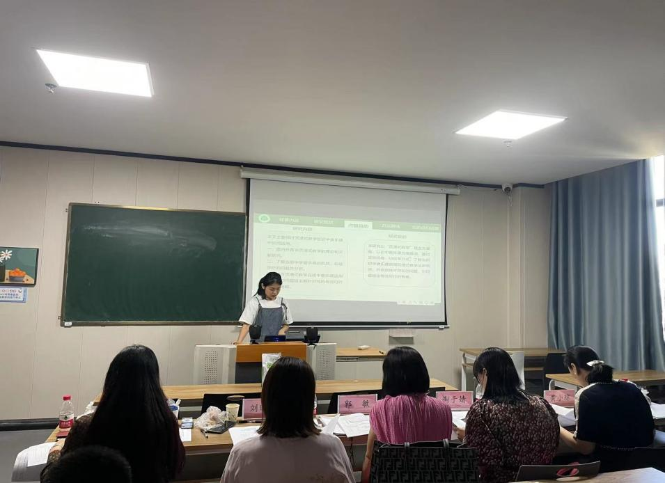 我院举办2022级学科教学（音乐）教育硕士学位论文开题报告
