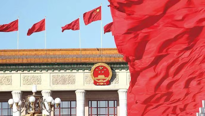 党建引领教育实践-海师大白沙实习生学习二十大精神