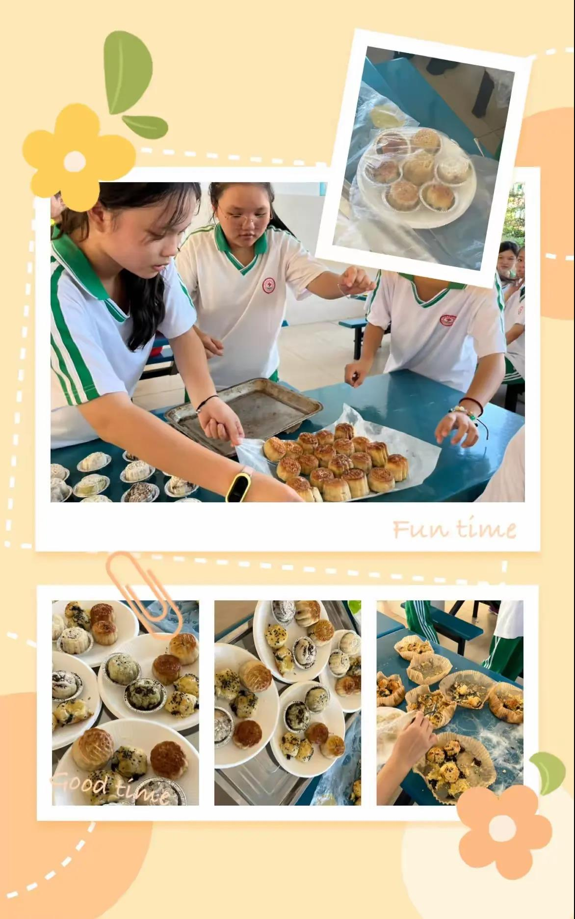 巧手做月饼 劳动享浓情——琼海市嘉积第三中学开展中秋节劳动教育主题活动
