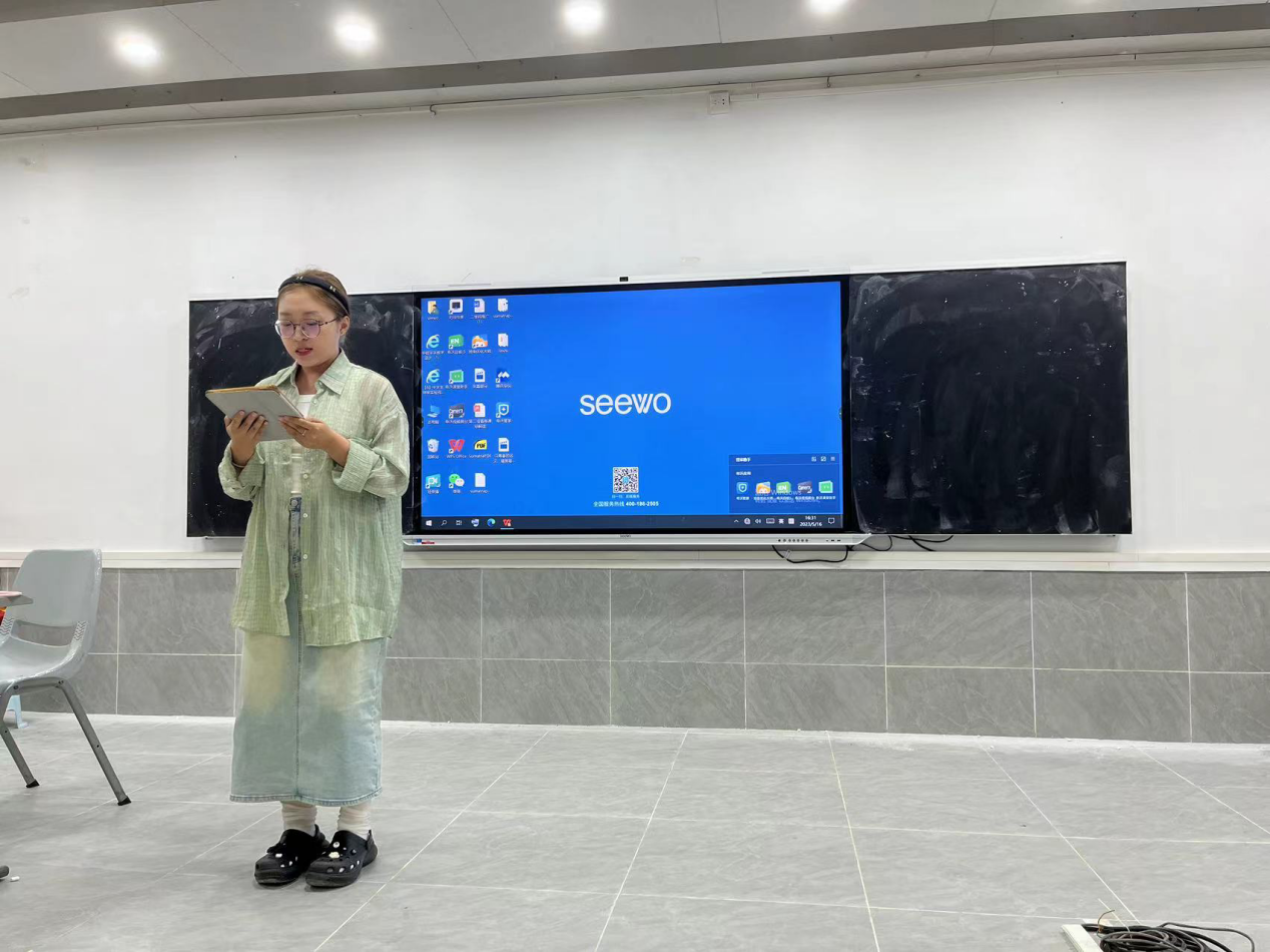 我院举办“朗诵中国”经典阅读大赛院级选拔赛