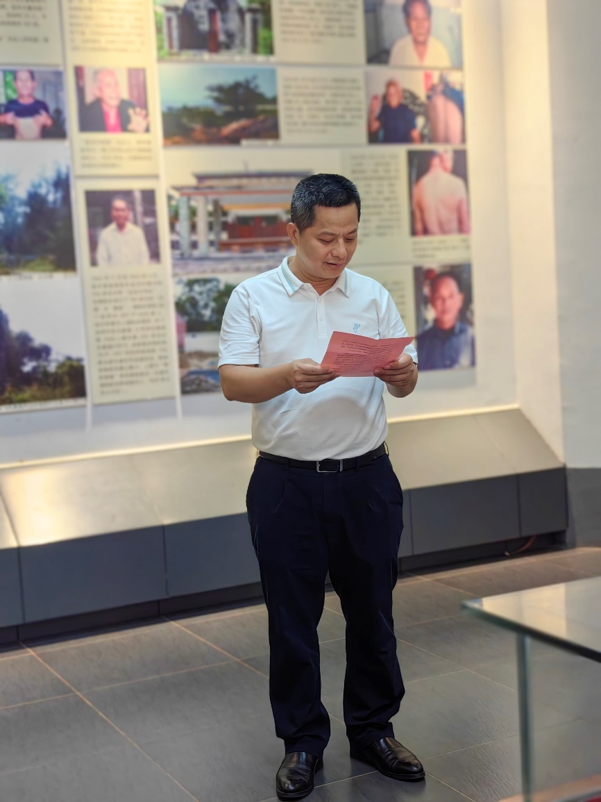 我院教工党支部赴琼崖工农红军云龙改编旧址开展党员主题教育活动