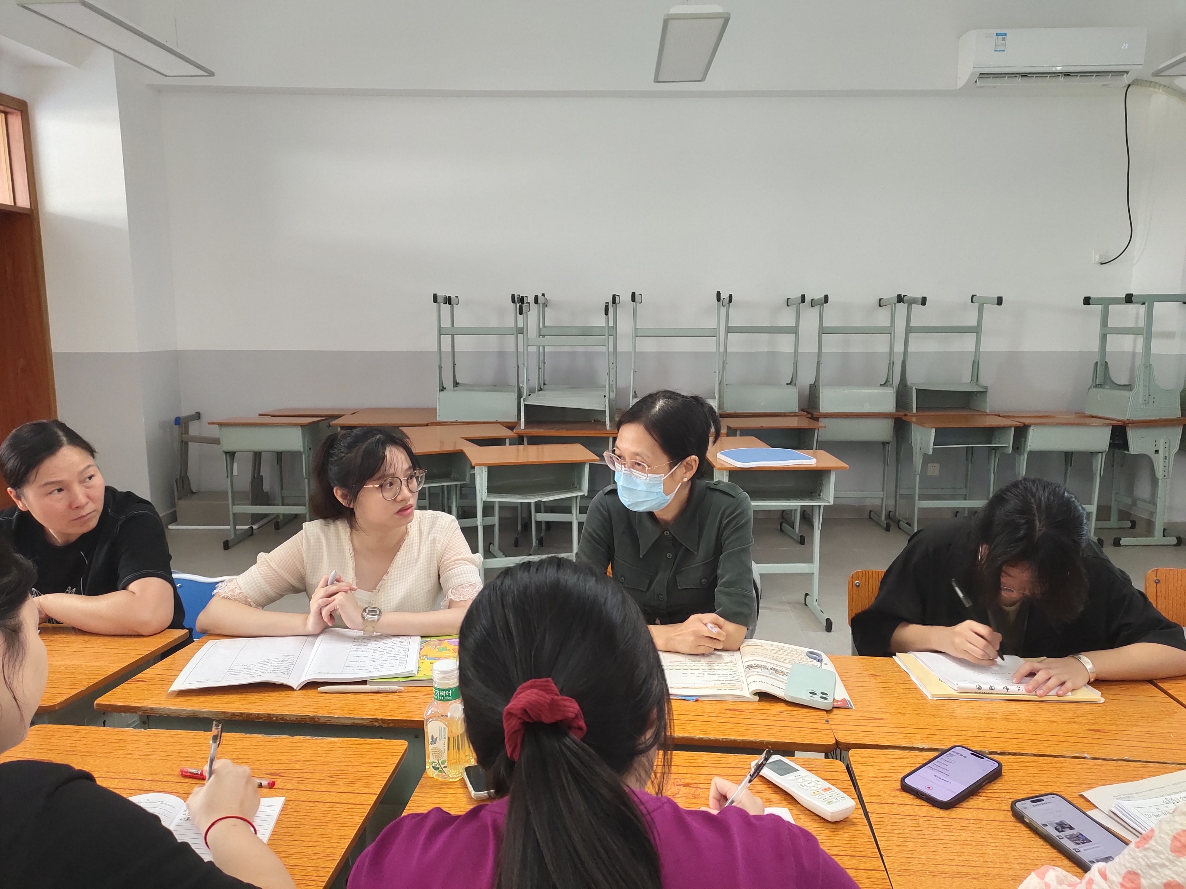 海南师范大学教授专家进校园随堂指导暨2023年秀英区初中课堂评比大赛第五次备赛磨课