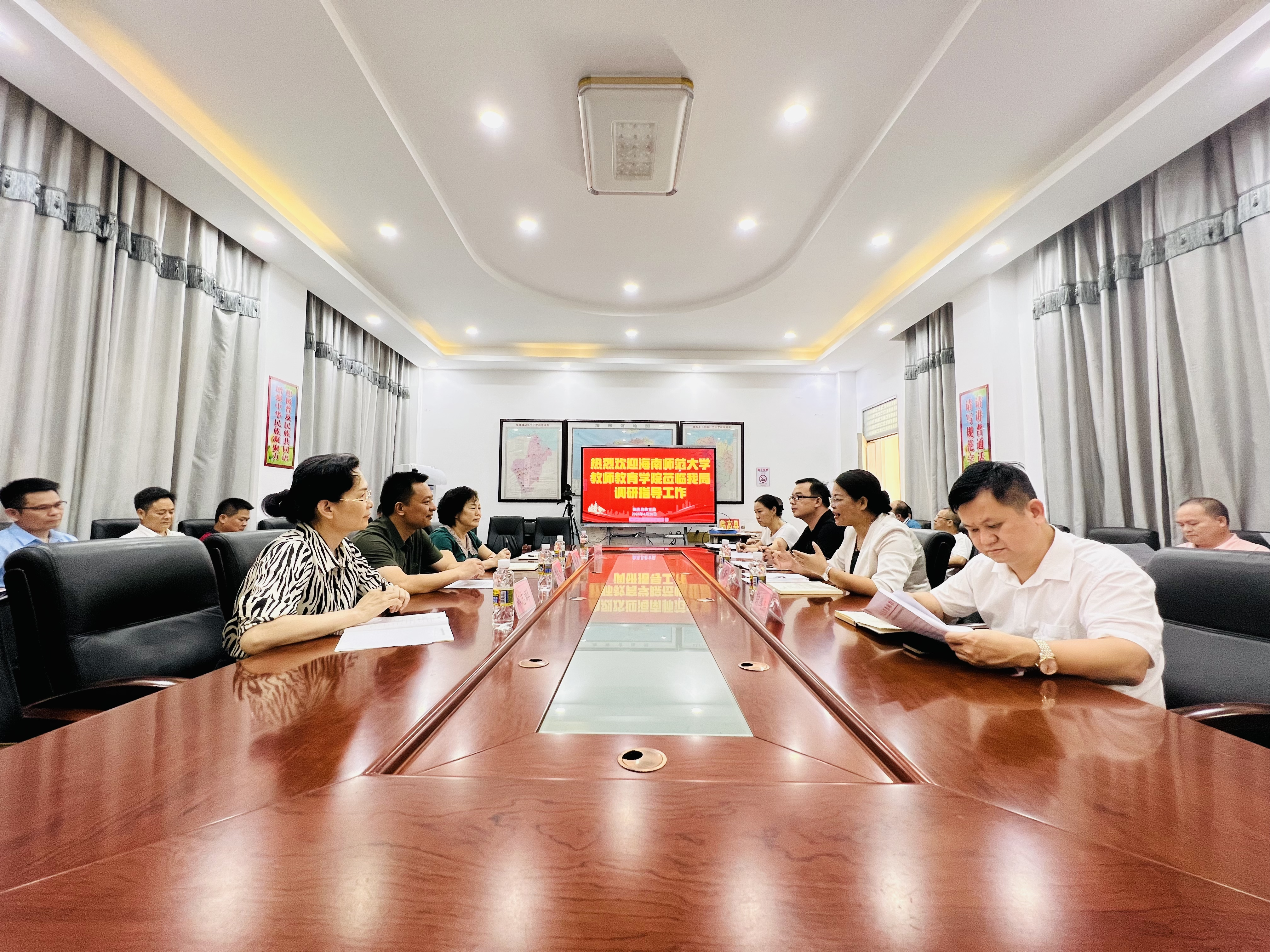 学院党委副书记陈文科一行赴屯昌、临高开展实习、就业调研