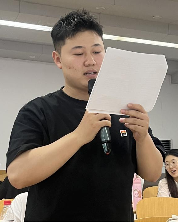 教师教育学院学生党支部开展党纪学习教育读书班活动（十）