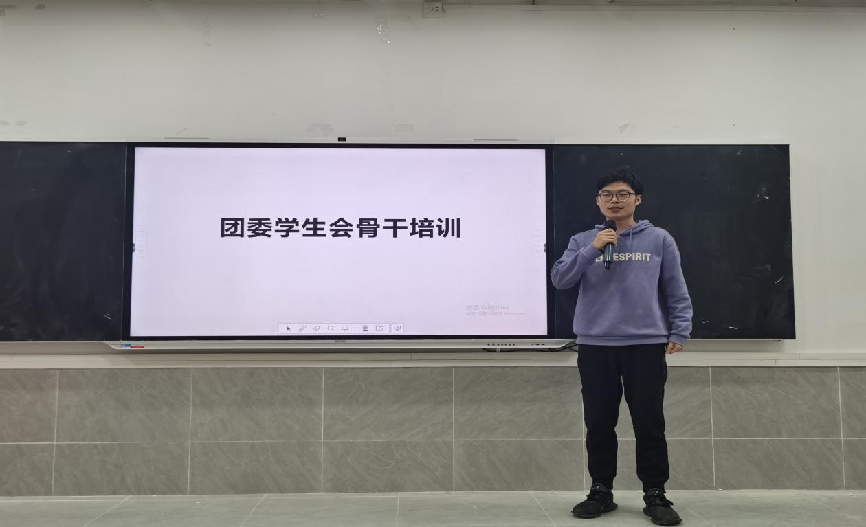 我院开展团学骨干培训班
