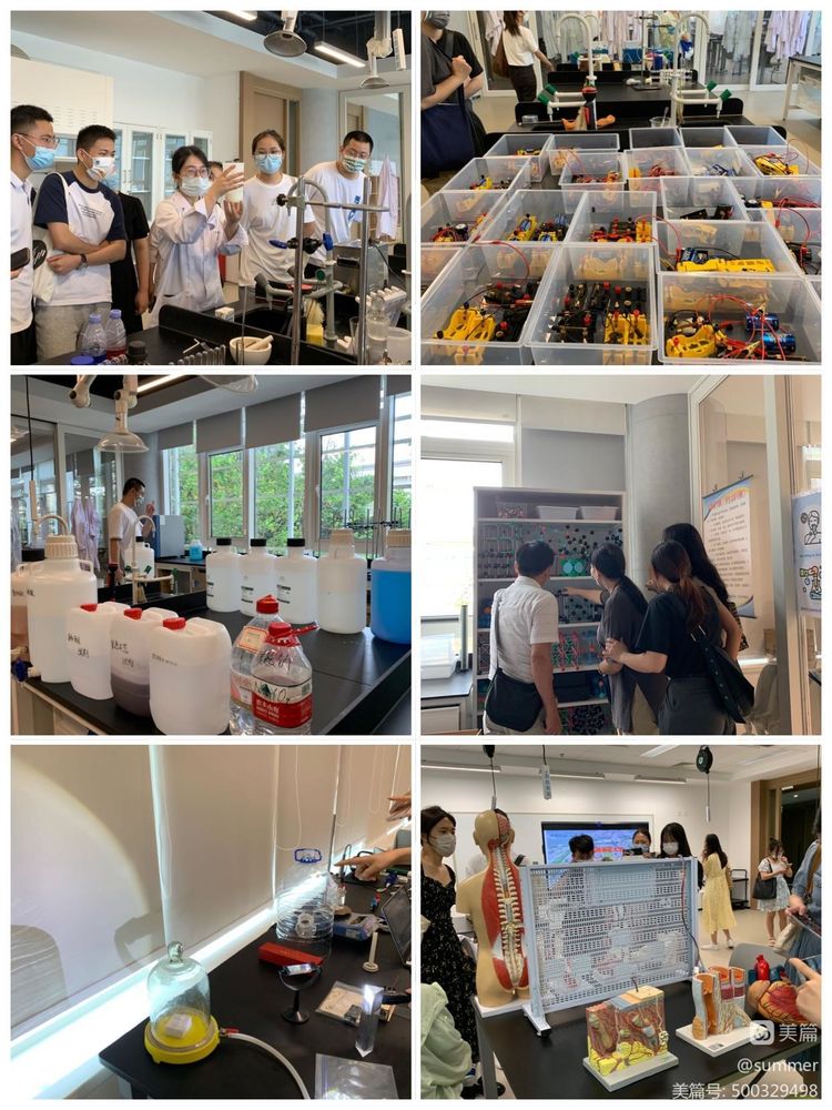2022级学科物理赴澄迈ischool参观学习实验中心