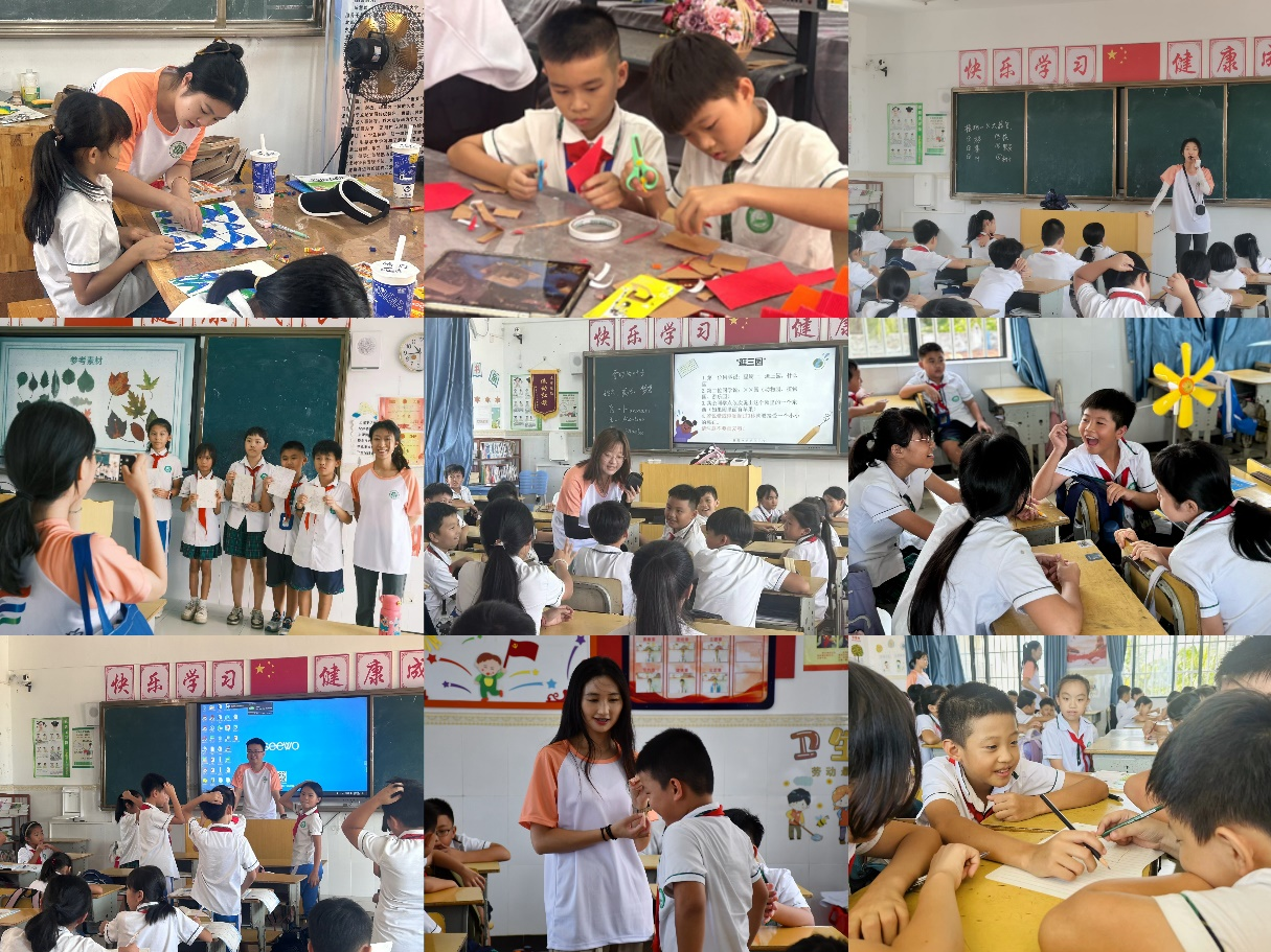 教师教育学院2024年“暑期三下乡”社会实践首日教学活动顺利拉开帷幕