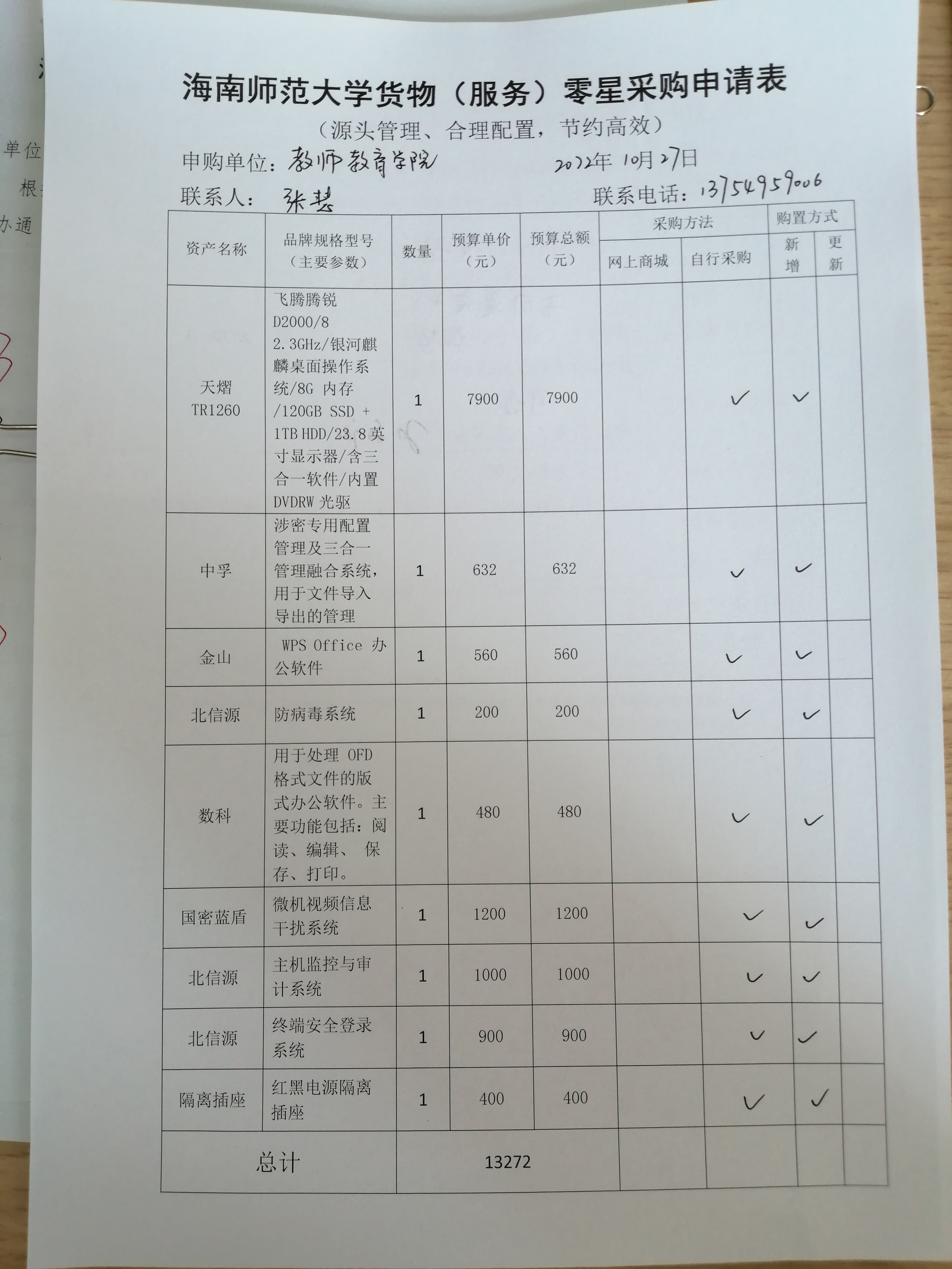 教师教育学院电子设备采购公示