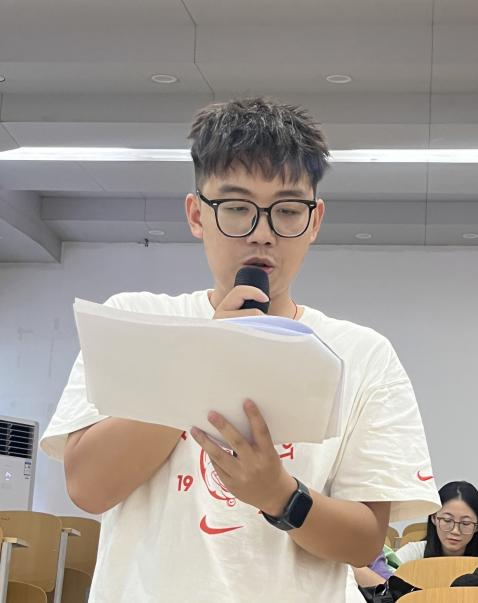 教师教育学院学生第一、二党支部开展党纪学习教育读书班活动（九）